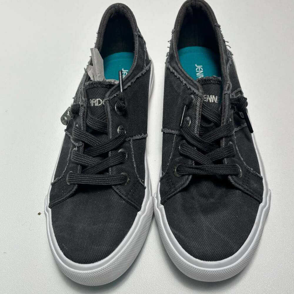 Jenn Ardor Canvas Sneakers Size 8.5 Black